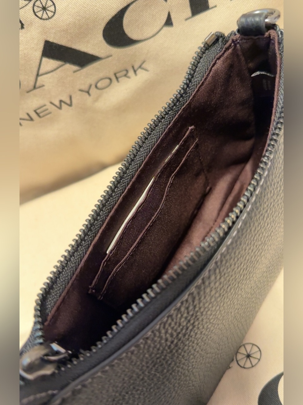 Mini Teri Crossbody with Floral Applique - Picture 8 of 11
